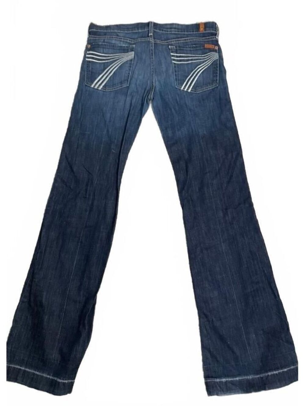 low rise 7 For All Mankind Dojo flare trouser jeans size 31
